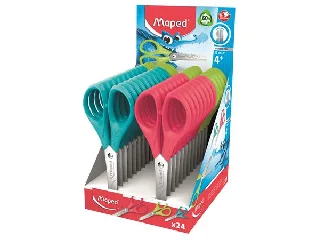 Olló display, iskolai, 13 cm, MAPED 