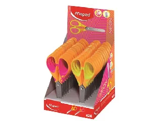 Olló, display, iskolai, 13 cm, MAPED 