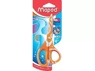 Olló - iskolai 13 cm narancssárga MAPED