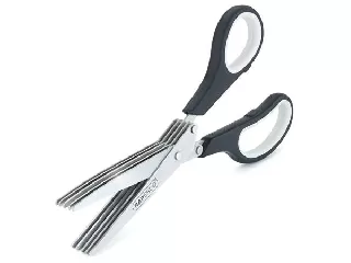 Olló, konyhai, 20 cm, fűszer és papíraprító, 5 penge, RAPESCO