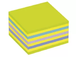 Öntapadó jegyzettömb, 76x76 mm, 450 lap, 3M POSTIT, lollipop zöld
