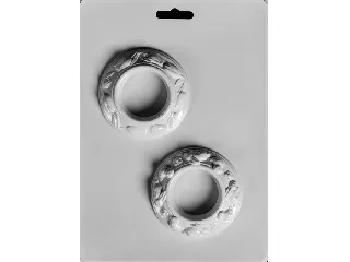 Öntőforma - Szalvétagyűrű tulipán - nyuszi 2db-os