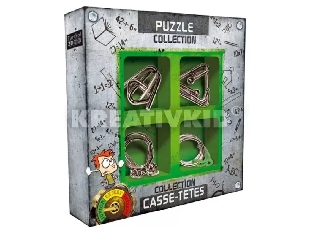 Ördöglakat szett - JUNIOR Metal puzzles collection