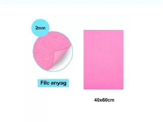 Óriás filc rózsaszín 10 darab/csomag 40 x 60 cm