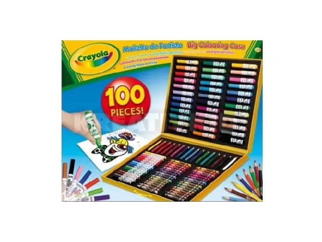 Óriás szinező készlet, 100db-os