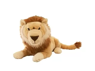 Oroszlán fekvő plüssfigura - 75 cm