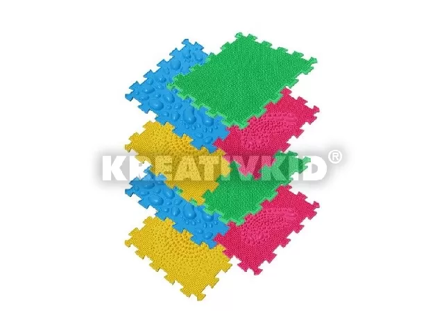 Ortho Puzzle: Ortopédiai masszázs szőnyeg szett, 8 darabos - Első lépések