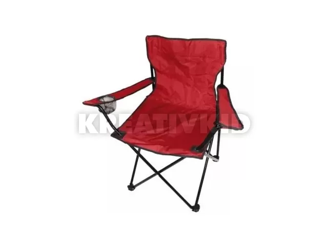 Összecsukható horgászszék - piros