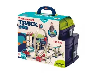 Összeépíthető autópálya hanghatásokkal - 132 db-os