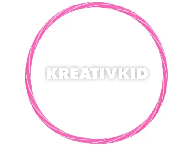 Ovis hullahopp karika - 55 cm, rózsaszín