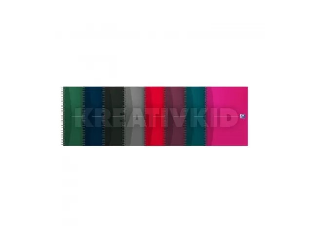 Oxford Essentials Spirálfüzet A4/90 lap kockás