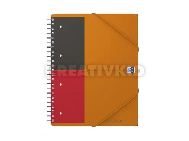 Oxford International Meetingbook A4/80 lap vonalas
