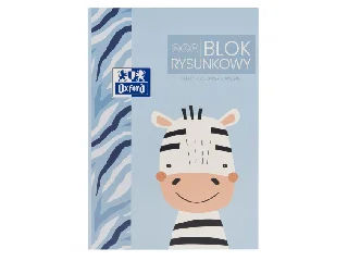 Oxford Kids rajzblokk A4/20 ív 120g állatok