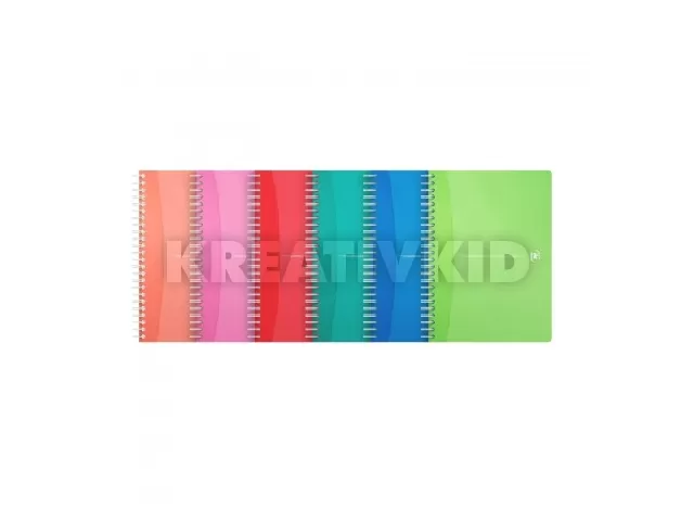 Oxford My Colours Spirálfüzet A5/90 lap vonalas