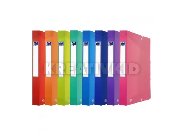 Oxford Urban füzetbox A4 PP 40 mm vegyes színek