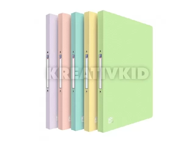 Oxford Urban Pastel gyűrűskönyv A4 PP 2cm vegyes színek