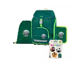 Oxy Sherpy: Green iskolatáska szett - 4 részes