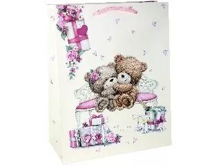 Papírtasak szerelmes macipár 1823