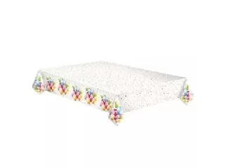 Papír asztalterítő - Születésnapi lufik, 120 x 180 cm