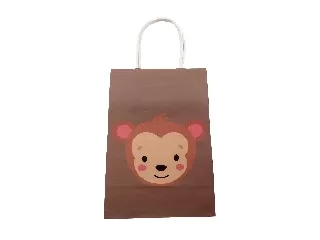 Papírtasak állatfejes