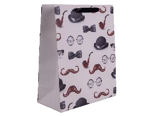 Papírtasak bajusz /kalap /pipa 2632