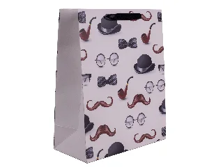 Papírtasak bajusz /kalap /pipa 3142