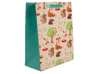 Papírtasak erdei állatok gombával 1823