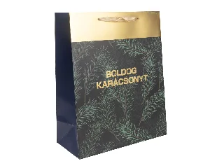 Papírtasak zöld fenyőág 3142