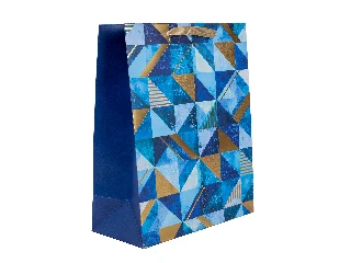 PapírtasakkKék /arany 2632