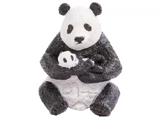 Papo Ülő panda és bocsa 50196