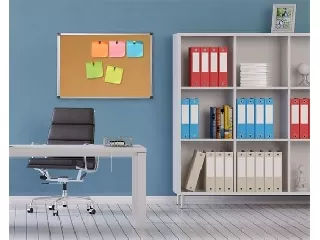 Parafatábla, 60x90 cm, alumínium keret, VICTORIA VISUAL