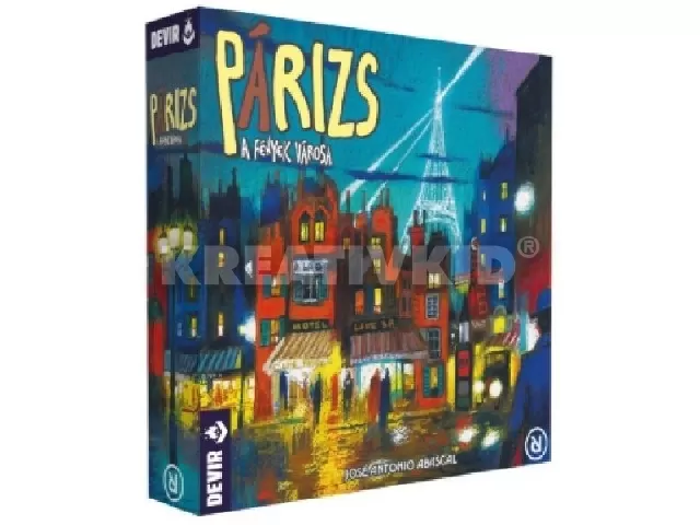 Párizs: A fények városa társasjáték