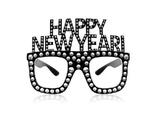 Partiszemüveg „Happy New Year