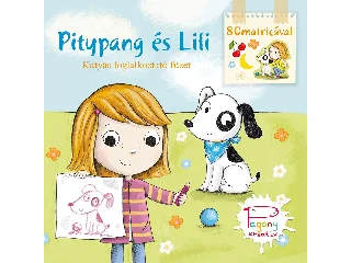 PÁSZTOHY PANKA: PITYPANG ÉS LILI - KUTYÁS FOGLALKOZTATÓ FÜZET 80 MATRICÁVAL