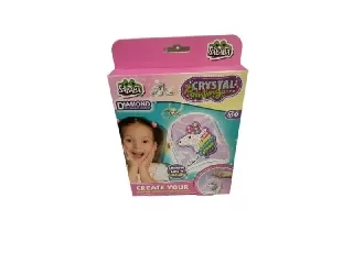 Paulinda gyémántkirakó kulcstartó unikornis