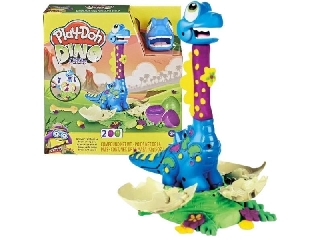 Play-Doh: Dino Crew megnövő Bronto dinó gyurmaszett