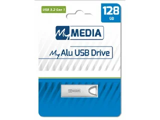 Pendrive, 128GB, USB 3.2 Gen1, alumínium ház, MYMEDIA