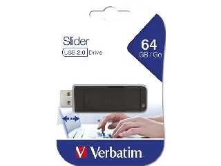 Pendrive, 64GB, USB 2.0, VERBATIM 