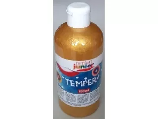 Pentart metál arany tempera festék 500 ml műanyag flakonban