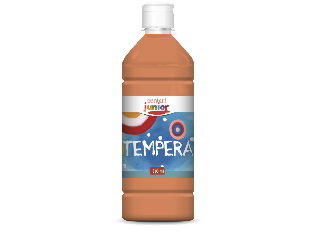 Pentart narancssárga tempera festék 500 ml műanyag flakonban