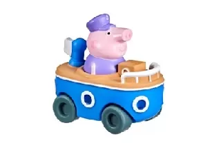 Peppa pici jármű Nagypapa hajóval