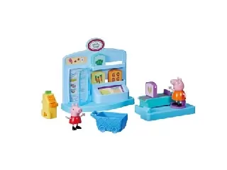 Peppa Malac: Szupermarket játékszett Peppával