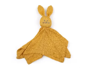 Petite&Mars Bambusz muszlin szundikendő, Hugo Intense Ochre, 0 hó+