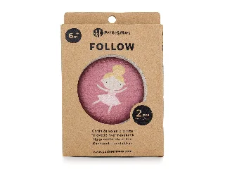 Petite&Mars Elasztikus térdvédők kúszáshoz, Follow, Dusty Rose