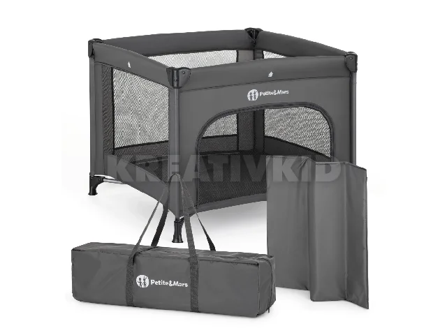 PETITE&MARS Gyerek Jároka Nook Urban Charcoal Grey