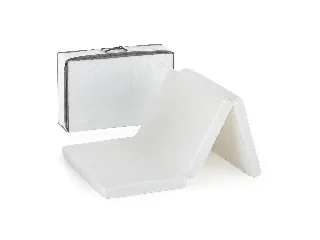 Petite&Mars Hordozható összehajtható matrac, Foldie, White