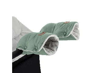 Petite&Mars Kesztyű / Kézmelegítő babakocsira, Jasie, Pale Eucalypt