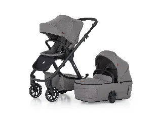 Petite&Mars Kombinált babakocsi, ICON 2in1, Dove Grey, LITE RWS