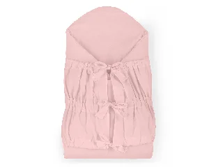 Petite&Mars Megkötős pólya, Nurse tömör kókusz betéttel, Dusty Pink, 75x75 cm