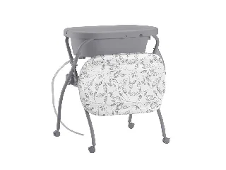 Petite&Mars Pelenkázó állvány káddal, Spa 3in1, Grey